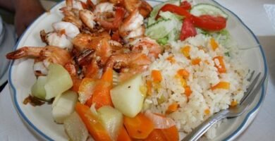 receta de camarones al mojo de ajo