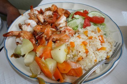 receta de camarones al mojo de ajo