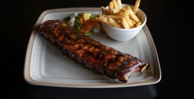 costillas bbq