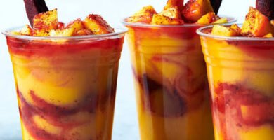 Chamoyada de mango